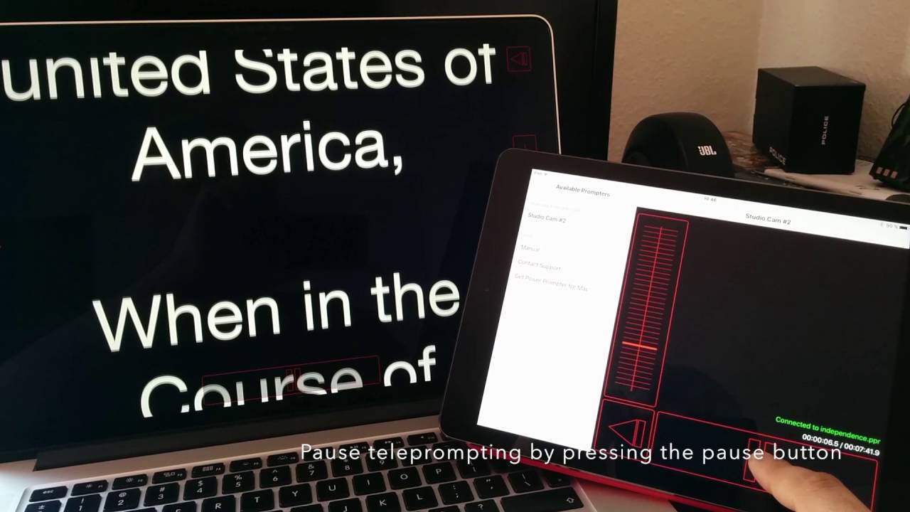 online teleprompter for mac